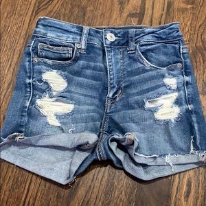 American eagle denim shorts